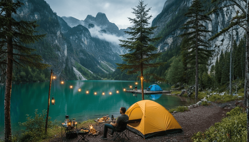 The best time for camping is from August to November and March to May, when the weather is pleasant, and the skies are clear